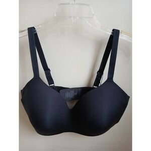 NWT knix Wing Woman Contour Bra 42DD Black Molded Foam Wireless Comfort‎